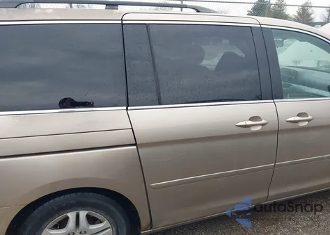 2007 Honda Odyssey Ex-L z USA, uszkodzony, nr VIN 5FNRL38627B419617